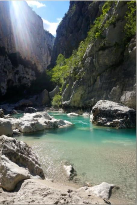 Apartmán Verdon Secret - L'Escapade Parfaite Gréoux-les-Bains Exteriér fotografie